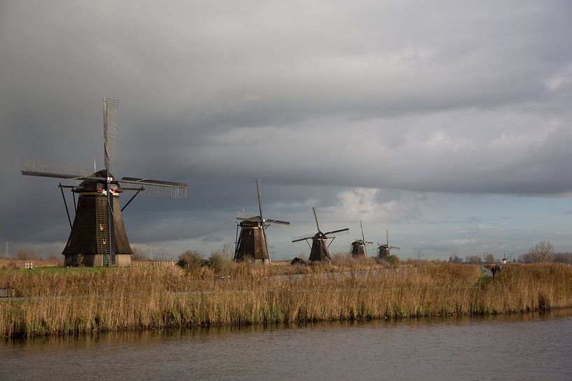 Kinderdijk 1 by Andre Jansen