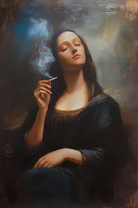 Die Pause der Mona Lisa