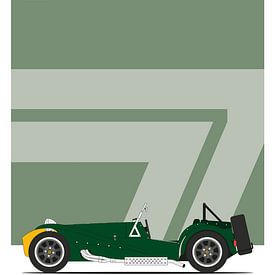 Caterham Super 7 van Yuri Koole