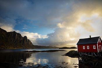 Cabine rouge Svolvær Lofoten