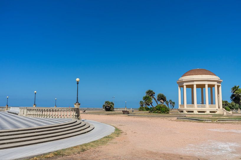 Mascagni-Terrasse in Livorno, Italien von Animaflora PicsStock