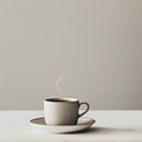 Minimalist coffee enjoyment by Poster Art Shop thumbnail