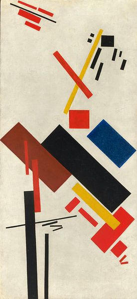 House under construction, Kazimir Malevich by Masterful Masters