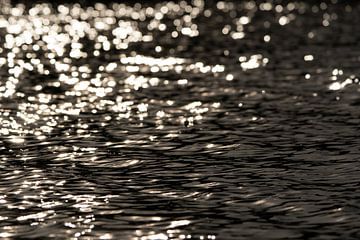 Glitterparadijs door zonlicht op het water van Maartje Bogaerts