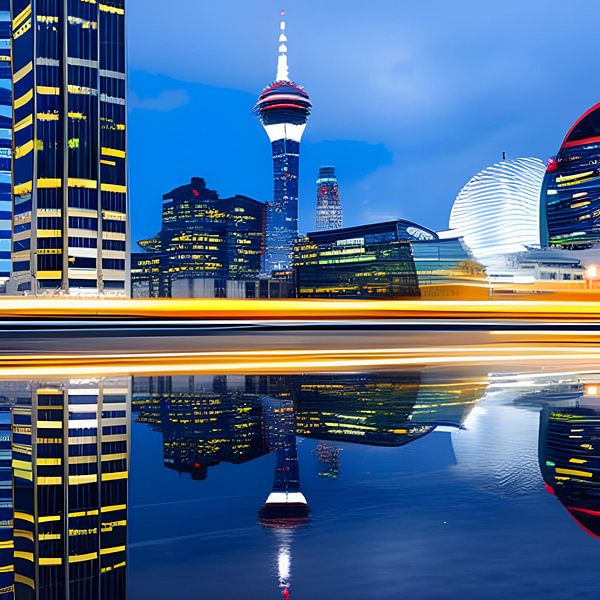 Speed in the big city by Heike Hultsch