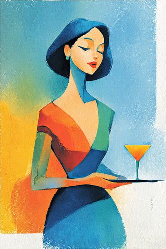 Woman Cocktail | Chic Cocktail by OMG Art