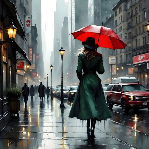 Een regenachtige dag