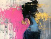 Vrouw | Portret Vrouw van Kunst Kriebels thumbnail
