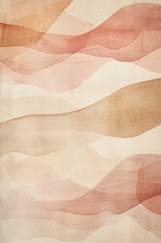 Aquarel achtergrond met warme tinten