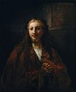 Christus mit einem Mitarbeiter, Nachfolger von Rembrandt von Rembrandt van Rijn Miniaturansicht