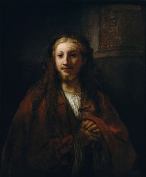 Christus mit einem Mitarbeiter, Nachfolger von Rembrandt