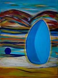 Der Blaue Punkt 1 von Henk Steins
