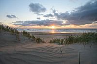 Zonsondergang in de duinen