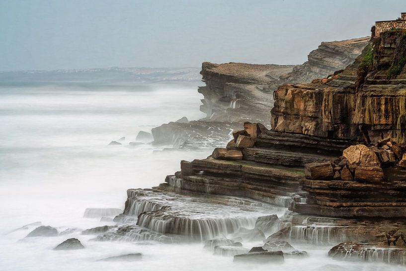 Die raue Sintra-Küste, Portugal von Lars van de Goor