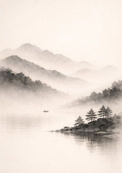 Misty Mountain Lake