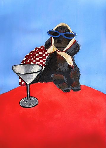 Martini au caniche chic