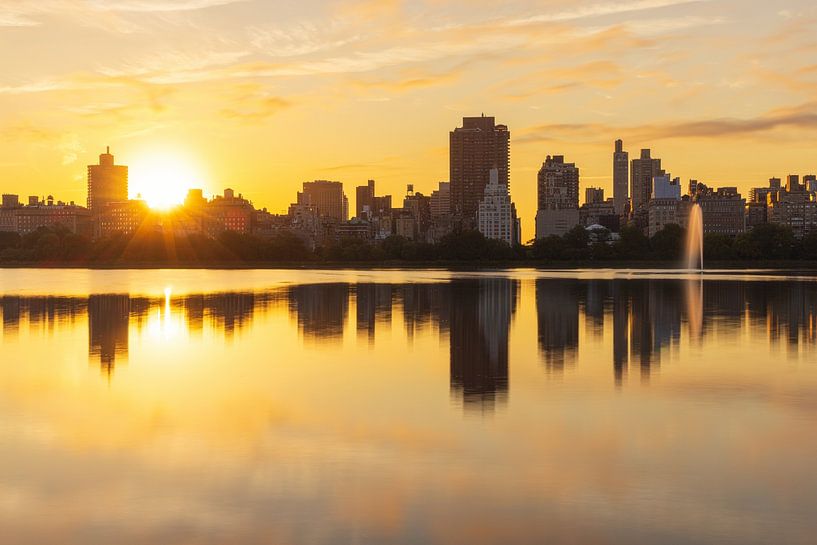 Sunrise Central Park New York City - USA by Marcel Kerdijk
