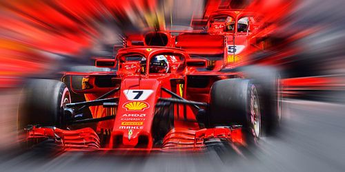 Back To 2018 - Kimi leading Seb