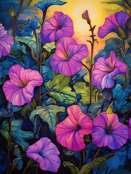Petunia Kunst van I ❤ Bloemen