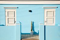 Blauw huis op de Nederlandse Antillen van Joanne Blokland thumbnail