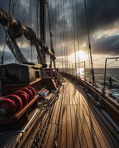 Sonnenaufgang am Meer