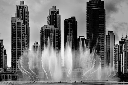 Dansende fonteinen in Dubai