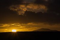 Ondergaande zon