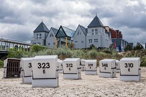 Gebäude in Heringsdorf auf der Insel Usedom
