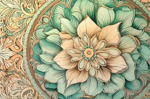 Ripples of Peace malen | Kunst der Entspannung