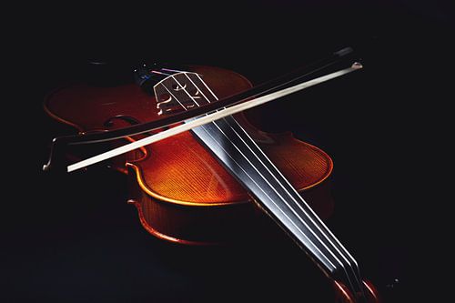 Violin with bow