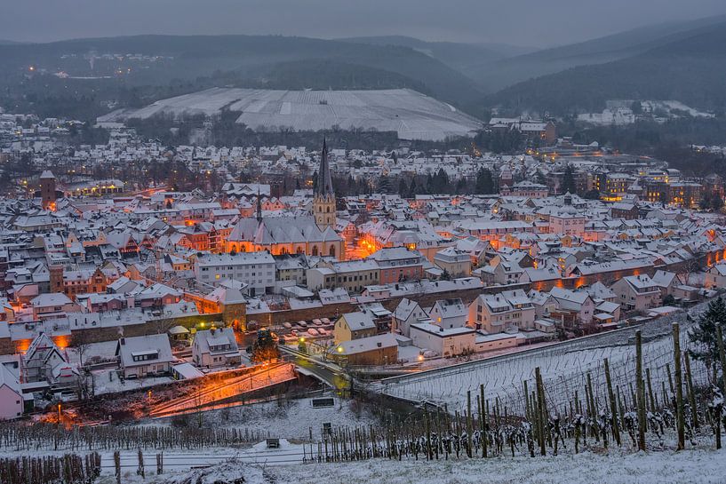 Ahrweiler im Winter van Heinz Grates