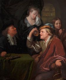 L'examen médical, Godefridus Schalcken