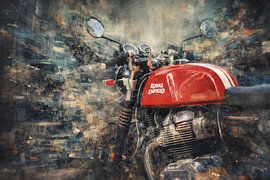 Urban abstraction with flowing transitions and a highly fragmented environment by Johnny Flash