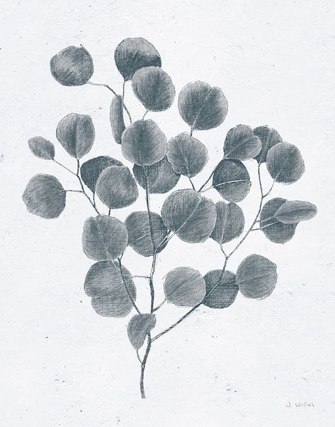 Zachte zomerschetsen II blauw, James Wiens van Wild Apple