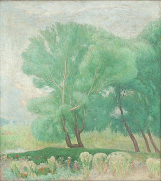 Landschap met bomen, Karol Miloslav Lehotský