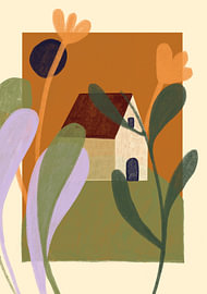 Hidden Homes | Zwischen den Blumen von Studio Olijf