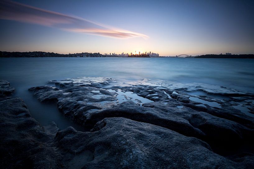 Panorama de Sydney à l'heure bleue par Jiri Viehmann