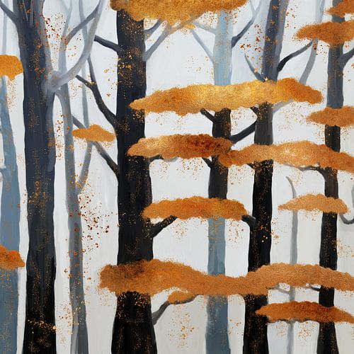 L'or dans la brume