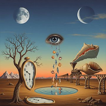 Silent Dream Between Realities by Aden Pink Galerry