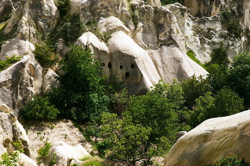 Landschap van Cappadocië van Caroline Bomers