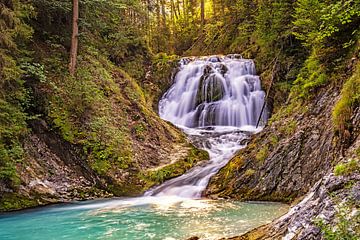 Obernachkanal waterfall by Thomas Riess