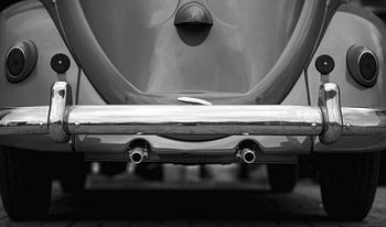 Rückansicht eines Volkswagen Beetle