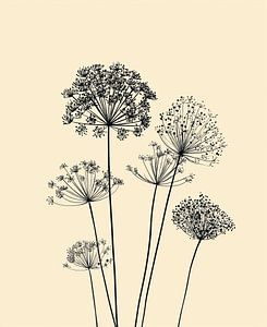 Trockene Blumen