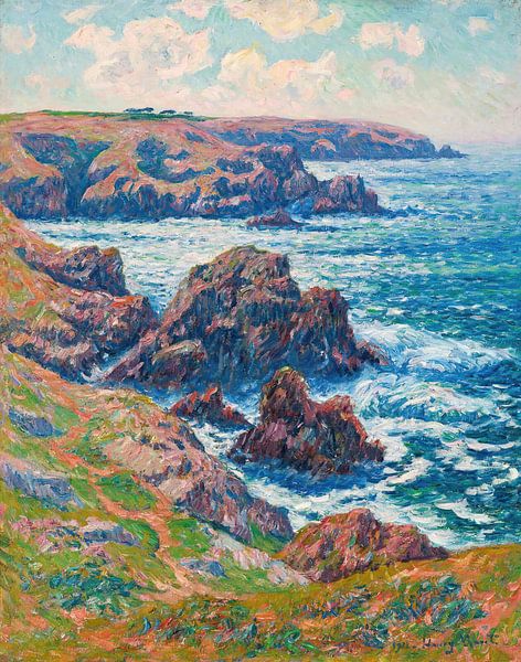 La Terre De Cléden, Point De Raz, Finistère, Henry Moret by All the Masters