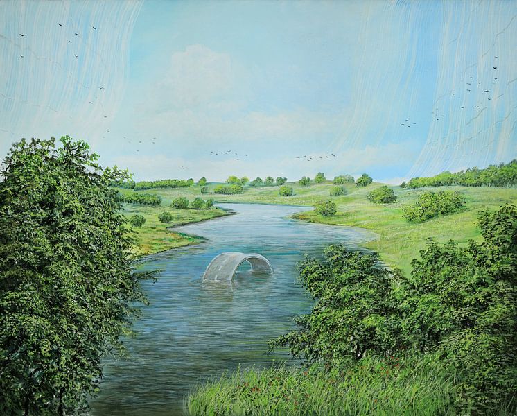 Round bridge by Art Demo