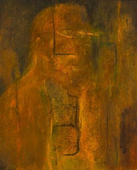 Modern Abstract Portret van een man