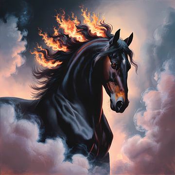 The Dance of the Fiery Moons by The Art Kroep