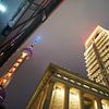 Perspective nocturne à Shanghai sur Qasar