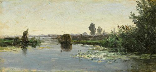 Carlos de Haes-Waterlandschap, Antiek landschap