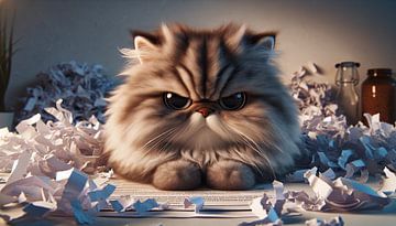 Chaos de papier et méfiance des chats sur artefacti